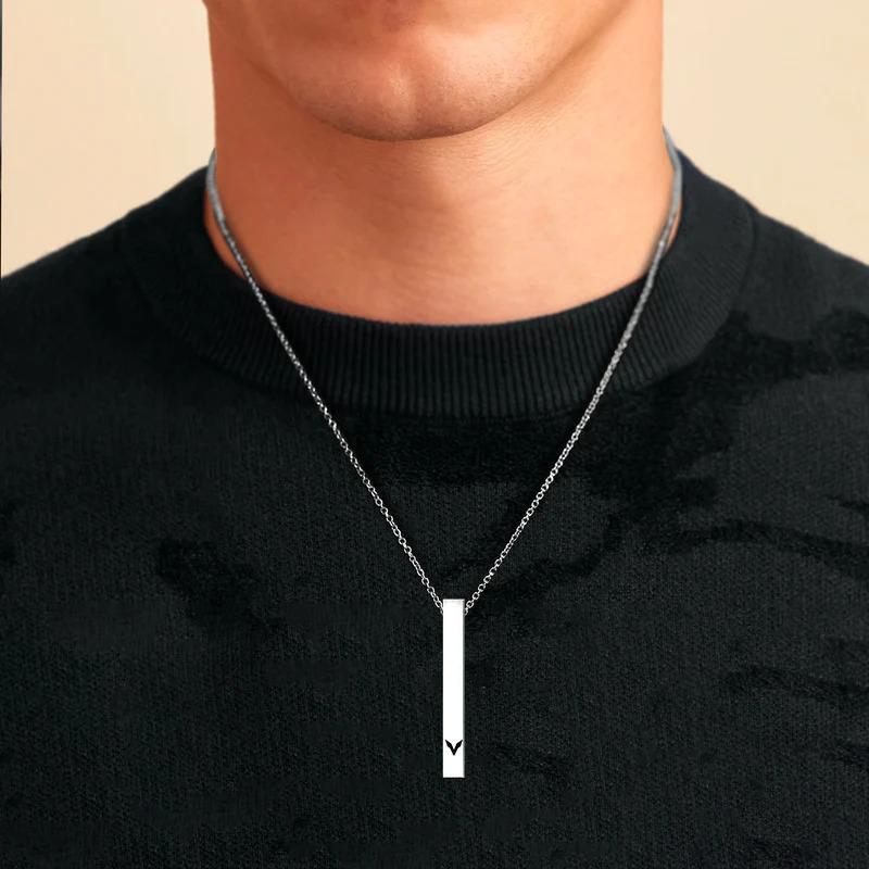 Vertical Bar Necklace