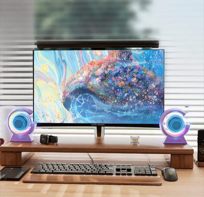 Touch Lamp Wireless Speaker with Voice Control