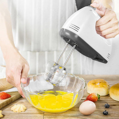 Hand Mixer – Durable ABS Plastic Electric Whisk for Baking & Cooking