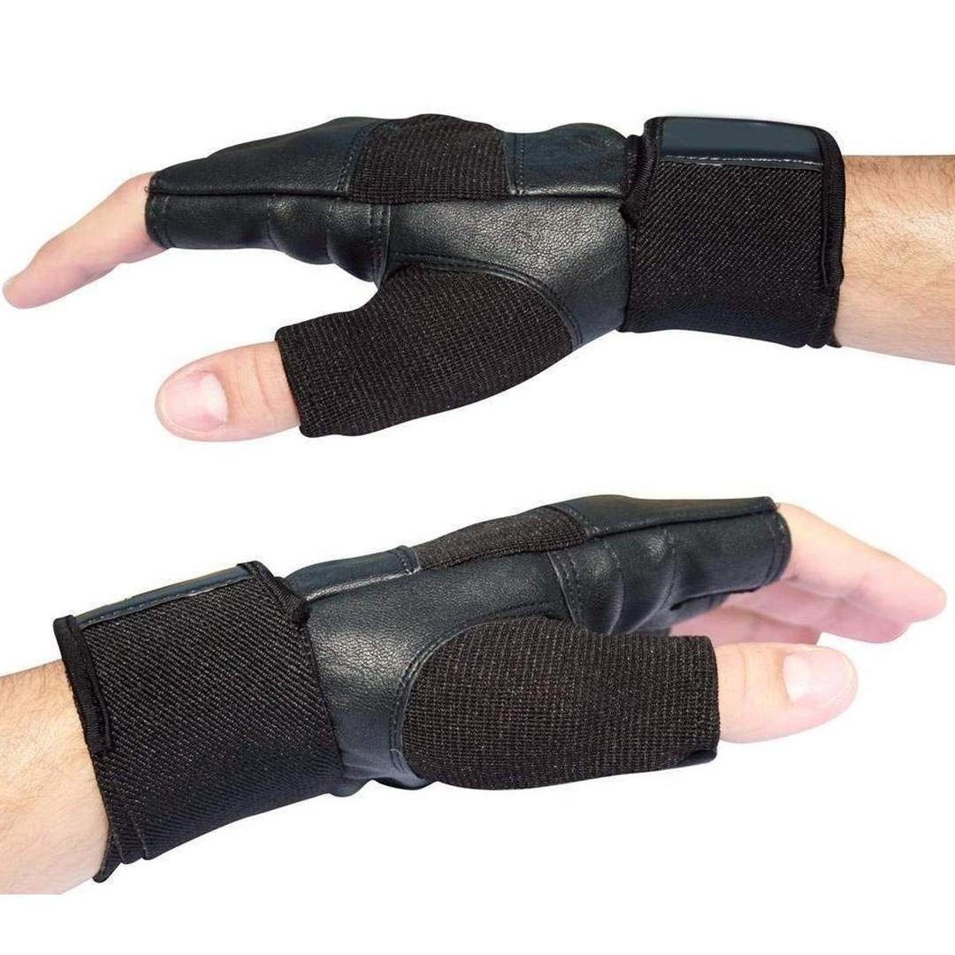 Breathable Leather Gym Gloves for Weightlifting