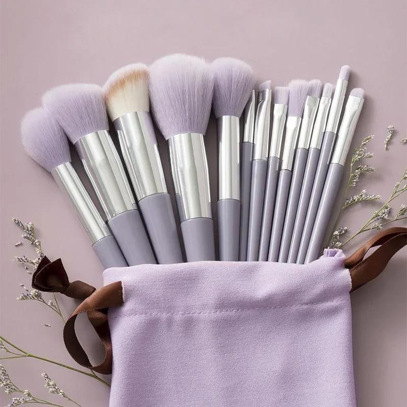Ultimate 13 Pcs Makeup Brushes Set – Foundation, Blending, Eyeshadow & Contour Brush Kit