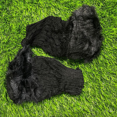 Warm Fingerless Gloves for Women