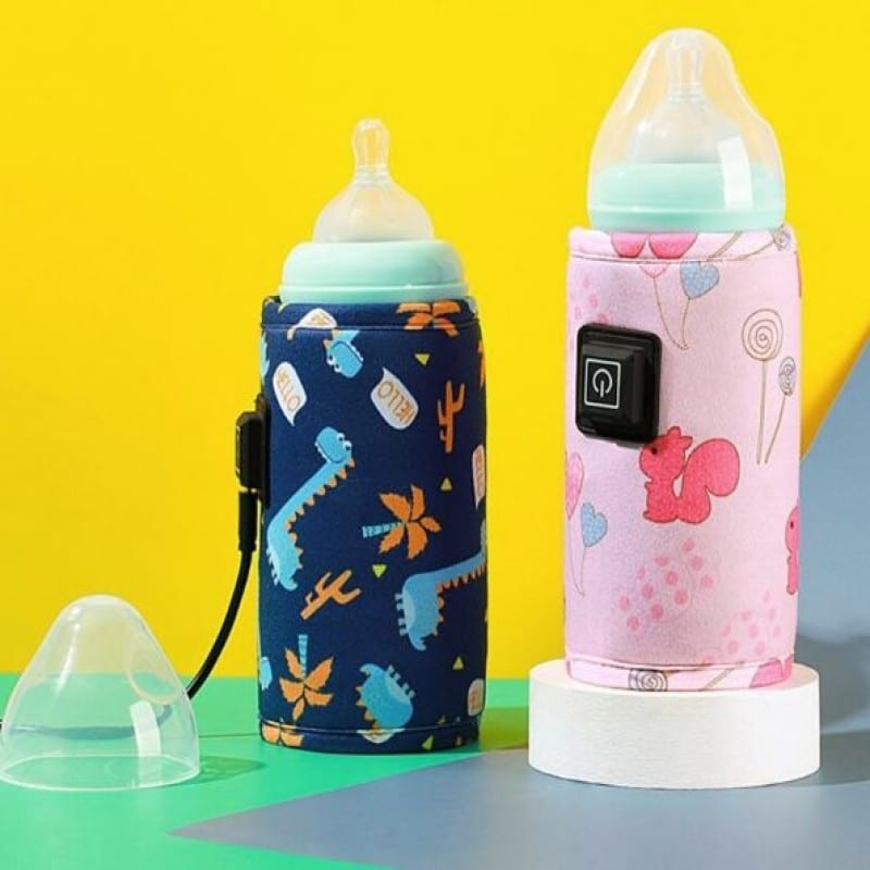 Portable USB Baby Bottle Warmer | Travel-Friendly Milk Heater for Feeding Anywhere