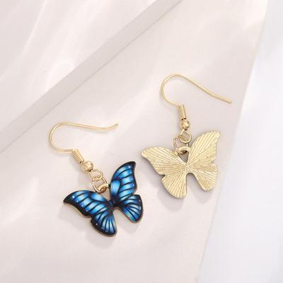 Butterfly Design Necklace, Bracelet & Earrings Set