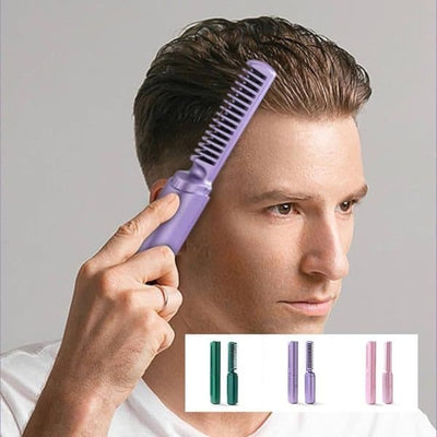 Portable Cordless Hair Straightener Brush