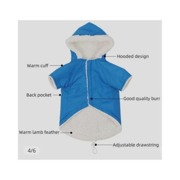Polyester Fleece Coat for Pets