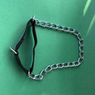 Martingale Chain Collar with Handle