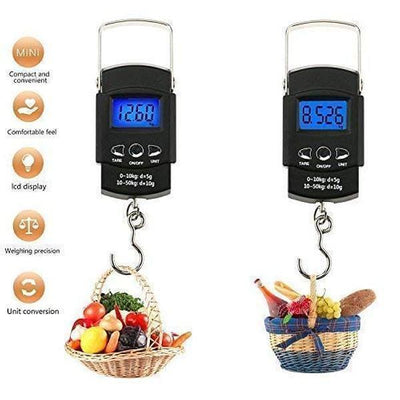 Black Digital Kitchen Scale