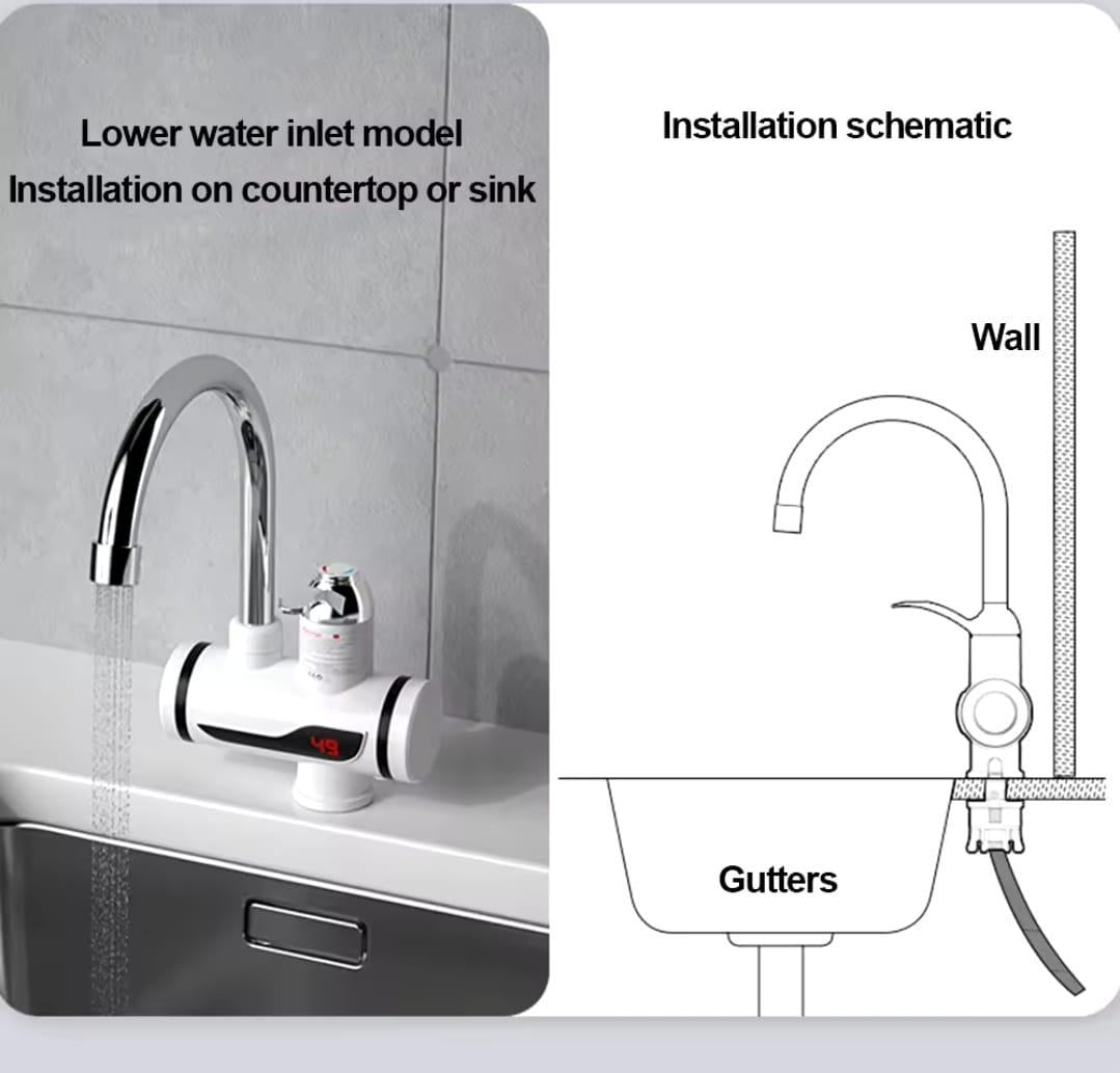 Electric Water Heating Tap