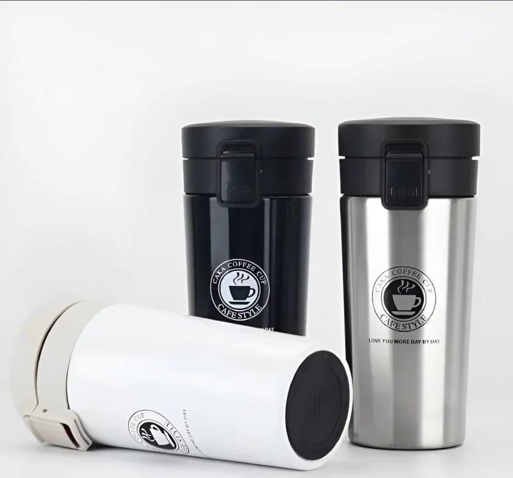 Insulated Travel Mugs – 380ml Stainless Steel