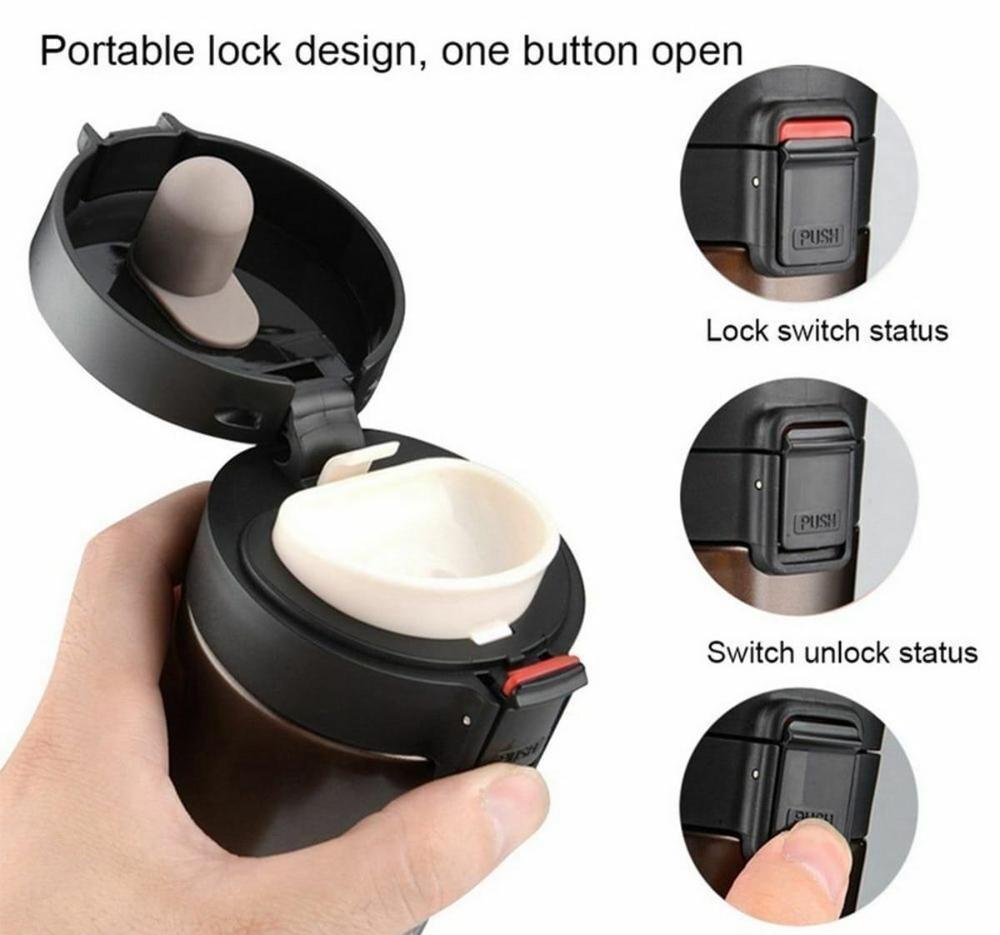 Insulated Travel Mugs – 380ml Stainless Steel