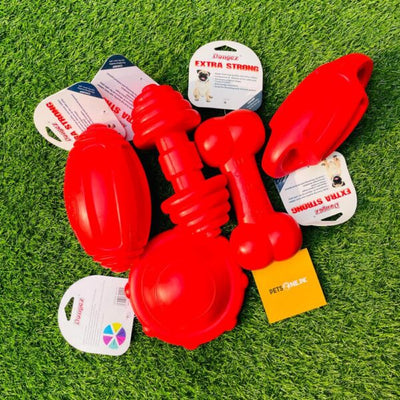 Rugby with Handle Dog Toy