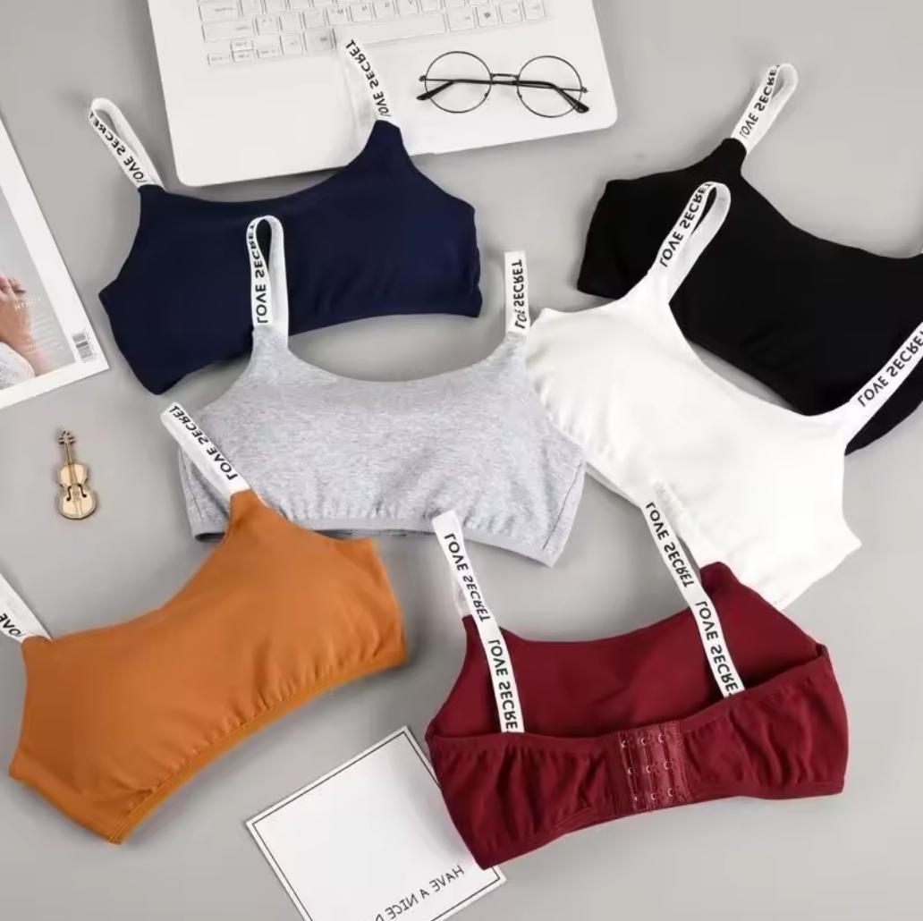 Multicolor Jersey Sports Bra