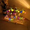 LED Glow Drawing Board for Kids – Neon Light Writing Pad with 7 Markers