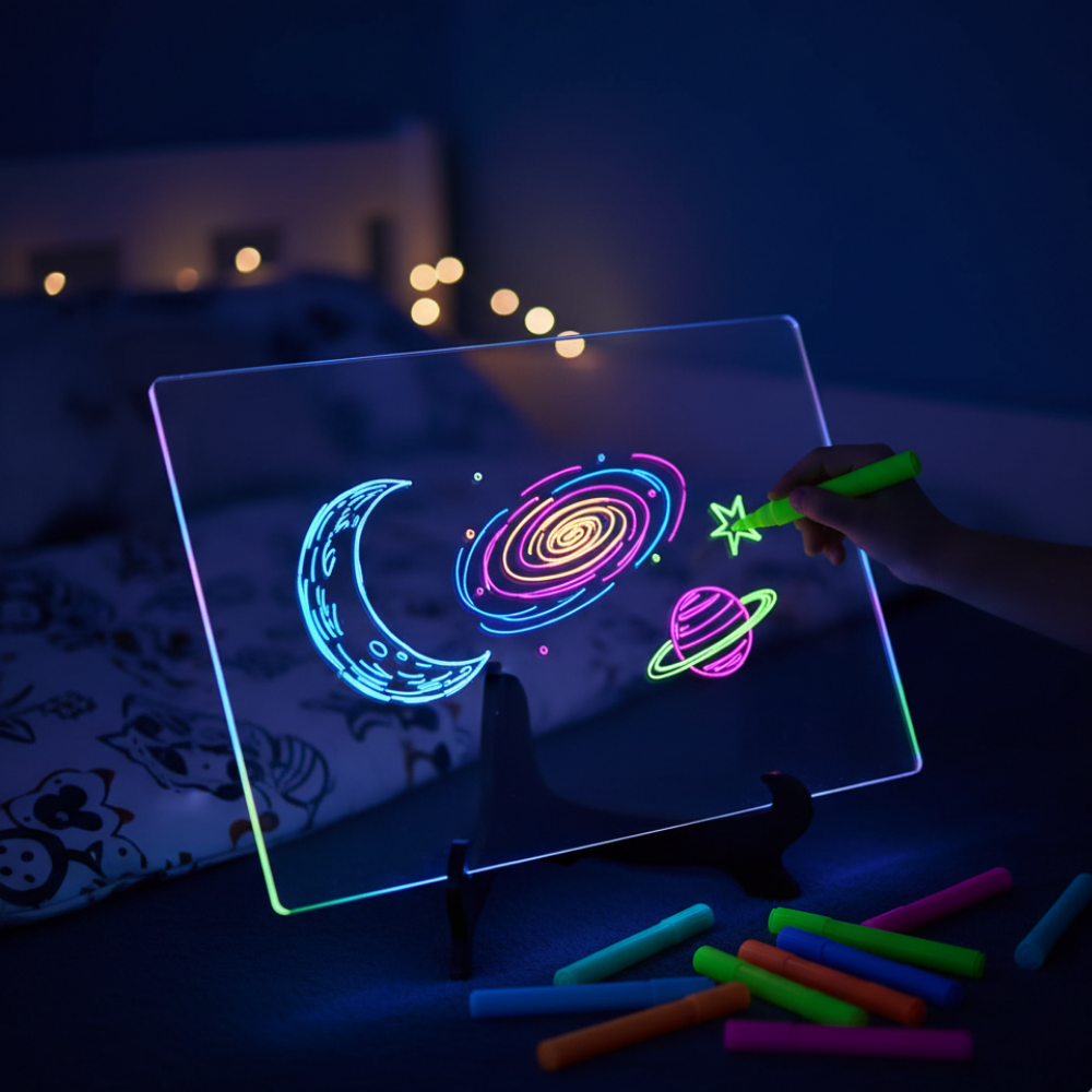 LED Glow Drawing Board