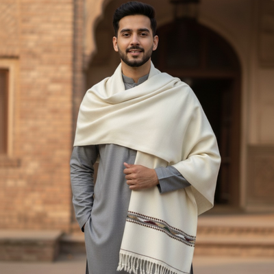 Men’s Wool Shawl