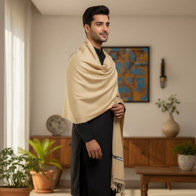 Men’s Wool Shawl