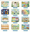 Kids Learning Busy Book | Montessori Activity Book for Early Education & Play