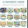 Kids Learning Busy Book | Montessori Activity Book for Early Education & Play