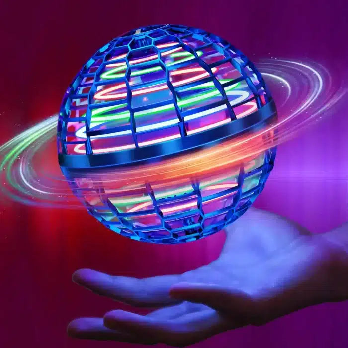 Magic Flying Ball Toy with LED Lights