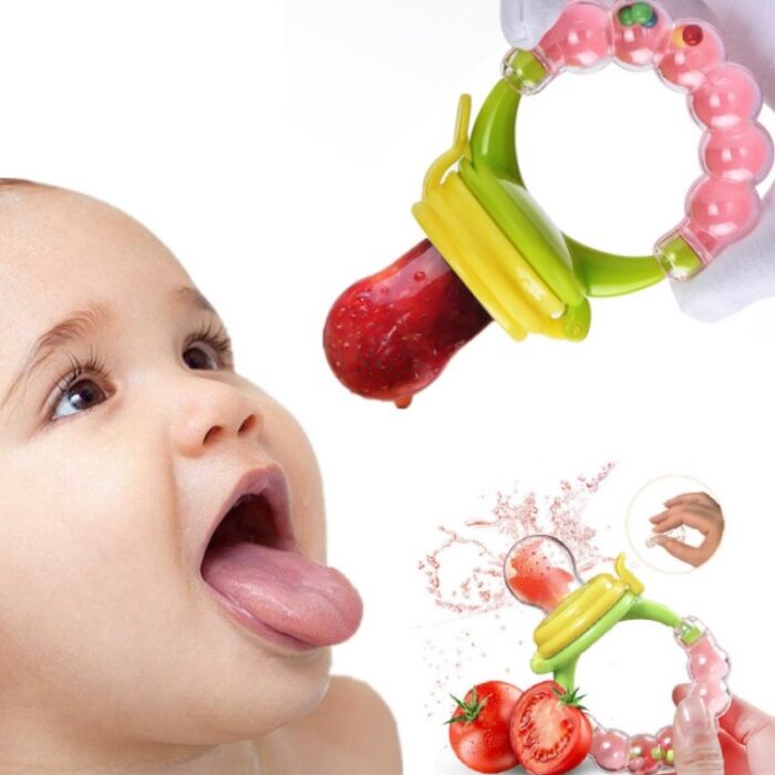 Baby Fruit Feeder Pacifier | Silicone Teether Nibbler for Infants & Toddlers
