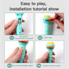 Kids Projector Torch Lamp Toy | Cartoon Flashlight with 24 Images & 3 Slide Discs